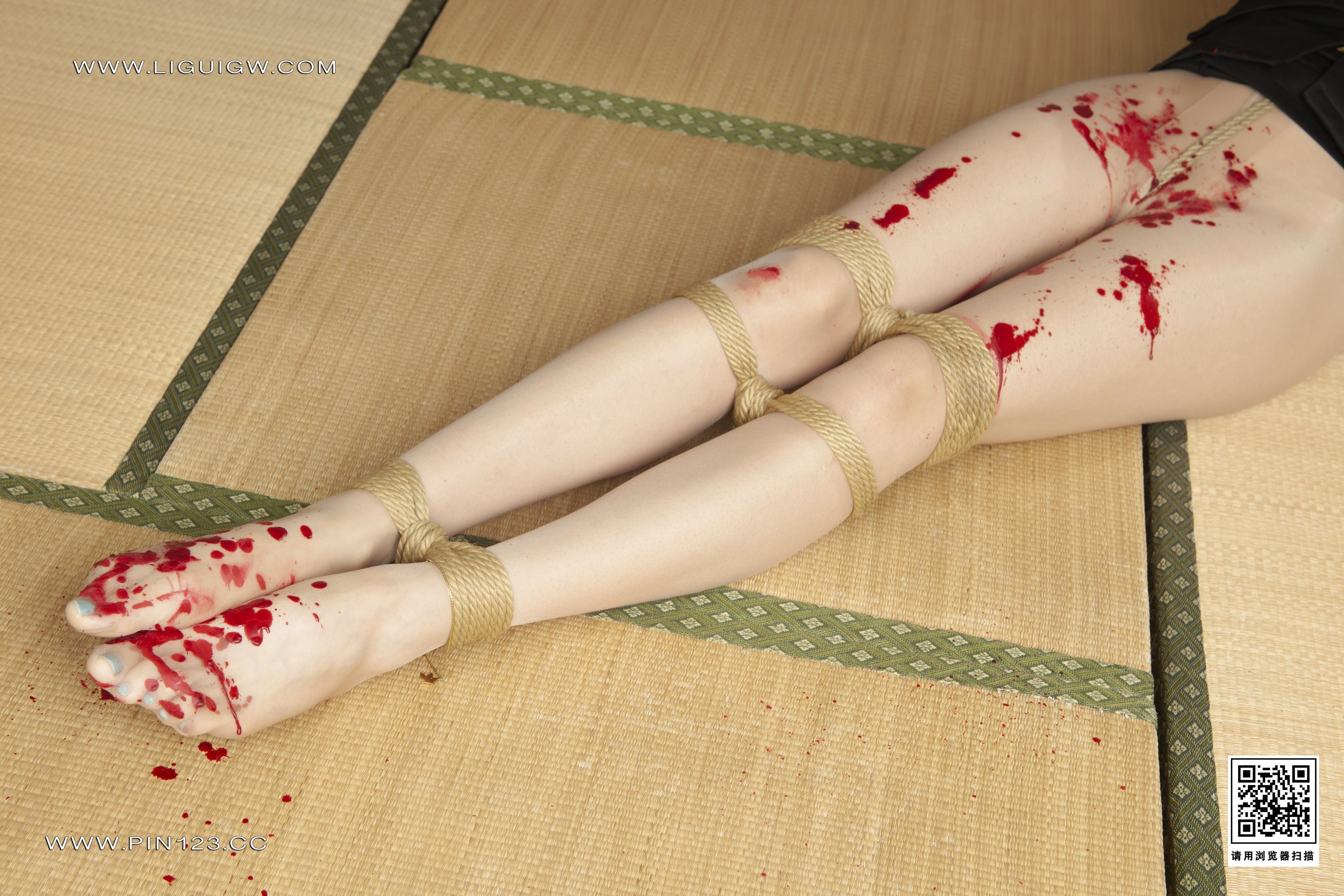 Ligui丽柜  2024.09.27 空乘禁锢 兔子